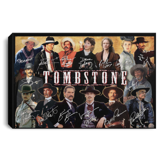 AW Film T Movie Gifts With Cast Signatures Canvas HG