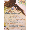 Sunflower Mom Daughter Blanket FLL Arctic Fleece Blanket 60x80