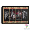 Knights Templar Full Of God Canvas HG