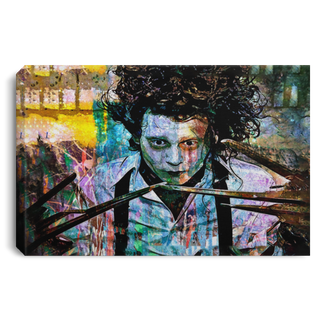 Gift For Edward Scissorhands Fan Canvas Wall Art Canvas or Poster HG