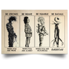 Scary Movie Characters Scariest Horror Characters Scariest Horror Movie Characters Landscape Poster HG