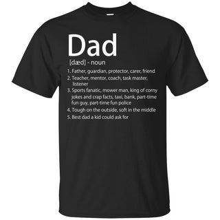 Dad Definition Funny Ultra Cotton T-Shirt - designfullprint