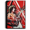 Memorials EVH Red Guitar EVH Canvas Art