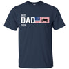 Best Biker Dad America Flag Ultra Cotton T-Shirt - designfullprint