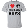 I Love My Baseball Boys Ultra Cotton T-Shirt - designfullprint