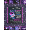 Im Always With You Fleece Blanket, Gift For Mom, Mom Blnaket, Mom Blanket from Daughter