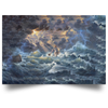 Gift For Christian He Walks On Water Jesus Poster HG