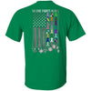 No One Fights Alone Breast Cancer Awareness Back Front Ultra Cotton Shirt