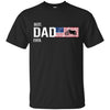 Best Biker Dad America Flag Ultra Cotton T-Shirt - designfullprint