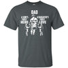 Gift For Dad Dad A Son First Hero, A Daughter First Love Fire Fighter Dad Ultra Cotton T-Shirt/ Hoodie
