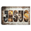 Easter Gifts Gift For Christian Jesus Lion Amazing Pictures Canvas Art and Poster HG
