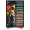 Mexican Independence Day Those We Love Deceased Ones Death Celebration Mexican Skull Girl Poster LN