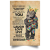 Gift For Groot Lover Autism Awareness Sunflower Canvas Wall Poster HG