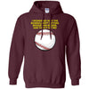 Funny Baseball I wondered Why The Ball Gets Bigger Ultra Cotton T-Shirt - designfullprint