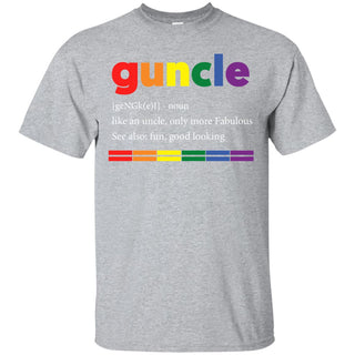 Guncle Gay Uncle Funny Definition Ultra Cotton T-Shirt
