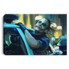 l J On Car Canvas Art