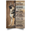 German Shepherd Poster Dog Poster Art LN