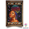 Black Pride Blackity Black Black Black Queen You are Gorgeous Poster LN Black And Proud 365 Black By Nature Proud By Choice