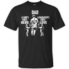 Gift For Dad Dad A Son First Hero, A Daughter First Love Fire Fighter Dad Ultra Cotton T-Shirt/ Hoodie