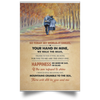 Poster Gift For Led Zeppelin Fan Anniversary Gifts Your Hand In Mine Canvas or Poster HG