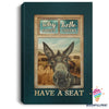 Why Hello Sweet Cheeks Donkey Have A Seat Funny Canvas Art And Poster NHD Gift For Farmer