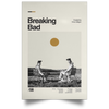 BREAKING BAD – retro-modern, vintage inspired Poster, Art Print – Midcentury Modern Canvas Poster HG