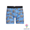 Gift For Elephant Lover Blue Elephant Gift For My Boyfriend Men Boxer Briefs NHD