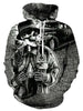 Hot Hoody Cool 3d Skull Hoodies