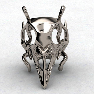 Punk Style Gothic Skull Biker Ring