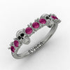 Vintage Punk Style Skull Ring for Women