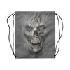 Ripped Skull Printed Drawstring Bags