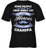 Some People Wait For Their Whole Life To Meet Thier Heroes I Call Him Grandpa Unisex T-shirt - designfullprint