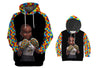 Autism Awareness Melanin Girl Adult and Kid Hoodie Autism Gift