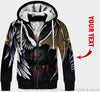 Gift For Army Army Angel And Devil Multi Types Personalized Pullover Zipup Fleece Hoodie Long Sleeve Shirt Unisex Size AD HG