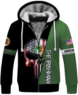Irish Shop Irish Zip Up Hoodie