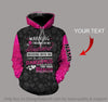 Warning I Belong To My Husband Personalized US Unisex Size Hoodie