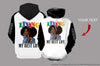 Black Pride Black Girl Living My Best Life Personalized US Unisex Size Hoodie Black And Proud 365