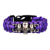 Skull Head Emergency Survival Para Cord Bracelets