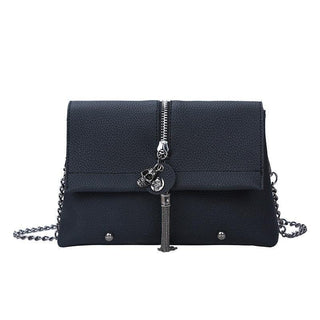 Skull Rivet Pu Leather Ladies Clutch Bag - designfullprint