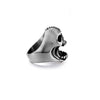 Skull Skeleton Scar Jaw Stainless Steel Rings - designfullprint