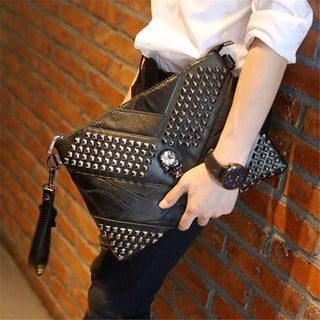 Clutch Black Skull Crossbody Bag