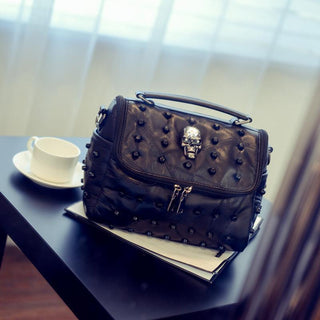 Skull Rivet Bags - designfullprint