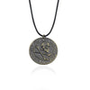 Skeleton Skull Pirate Coin Choker Necklace