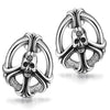 Retro Skeleton Titanium Steel Earrings - designfullprint