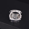 Antique Rock Silver Punk Skull Biker Ring
