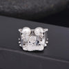 Antique Rock Silver Punk Skull Biker Ring