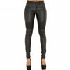 Faux Leather Pants - designfullprint