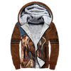 Gift For Horse Lover Love Horse 3D All Over Printed Shirts Brown