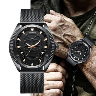 3D Skull Sports Watch - designfullprint