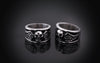 Vintage Punk Rock Skull Biker Ring